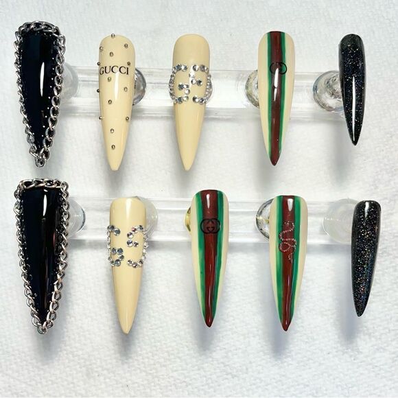 LIMITED EDITION gel pressons - Picture 5 of 11